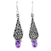 Aretes Amatista Gota