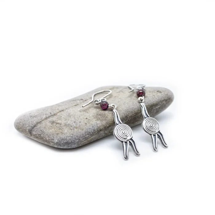 Aretes Espiral Caminante Chico