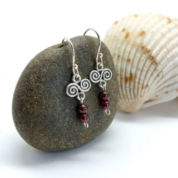 Aretes espirale Yo Equlibrio